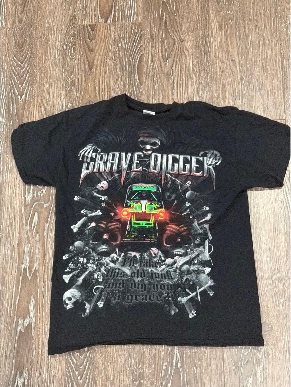 Vintage Y2K Grave Digger Shirt